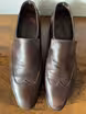 /bilder/schuh-dokumentation/sonstiges/sonstige-modelle-auswahl/sub/brauner-loafer-mit-einfacher-fluegelkappe-oben.avif
